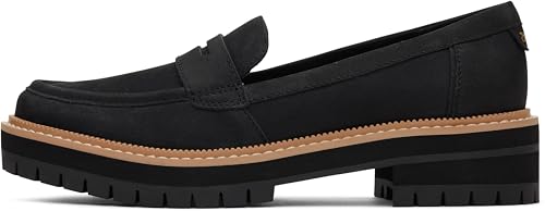 TOMS Damenschuhe - Cara Loafer 10020224 - Black, Größe:38.5 EU von TOMS