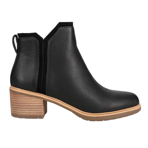 TOMS Damenschuhe - Stiefeletten Hailey 10021305 - Black, Größe:37.5 EU von TOMS