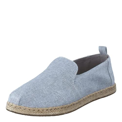 TOMS Deconstructed Alpargata Rope Drizzle Grey Slub Chambray 42 von TOMS