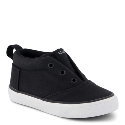 TOMS Fenix Mid Sneaker, Black Microsuede, 27 EU von TOMS