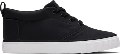 TOMS Fenix Mid Sneaker zum Reinschlüpfen, Black Microsuede, 37.5 EU von TOMS