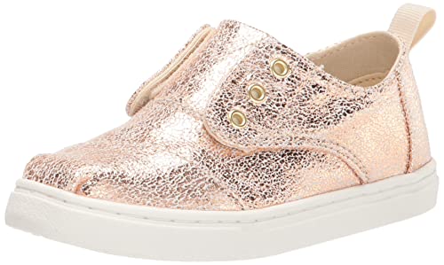 TOMS Fille Tiny Cordones Cupsole Basket, Or, 23.5 EU von TOMS