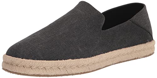 TOMS Herren Santiago de Chile Flacher Slipper, Schwarz, 42.5 EU von TOMS