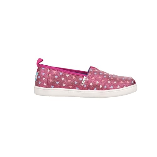 TOMS Glitter Alpargata Slipper, Pink Fuchsia, 30.5 EU von TOMS