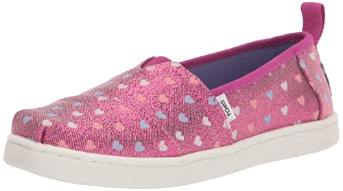 TOMS Glitter Alpargata Slipper, Pink Fuchsia, 31.5 EU von TOMS