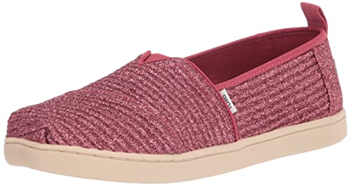 TOMS Glitter Alpargata Slipper, Pink Rose, 30.5 EU von TOMS