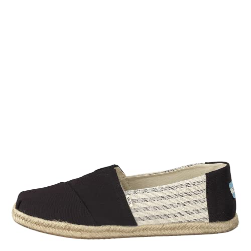 TOMS Herren 10013539 Espadrilles, Schwarz (Black 000), 44 EU von TOMS