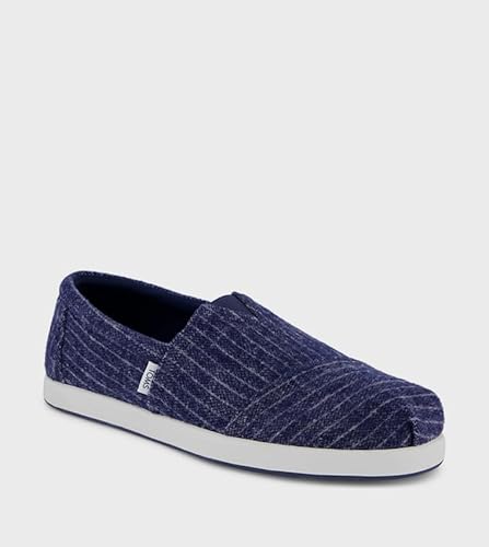 TOMS Herren Alp FWD Espadrille, Marineblaue, gemütliche Streifen, 47.5 EU von TOMS