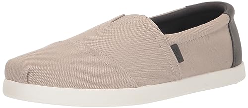 TOMS Herren Alp FWD Flacher Slipper, Pebble Grey Multi, 44 EU von TOMS