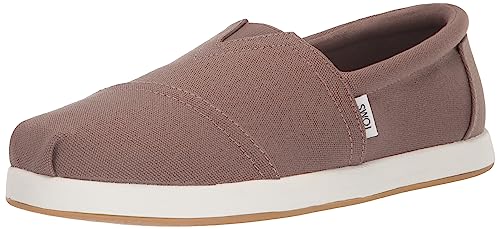 TOMS Herren Alp FWD Flacher Slipper, Taupe Grey Recycled Cotton Canvas, 39 EU von TOMS