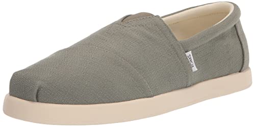 TOMS Herren Alp FWD Flacher Slipper, Vetiver Grey, 42 EU von TOMS