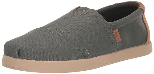 TOMS Herren Alp FWD Flacher Slipper, Wald Leinwand, 41 EU von TOMS