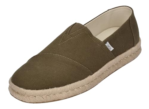 TOMS Herren Alp Rope 2.0 Schuhe, Olive, US 10,5 von TOMS