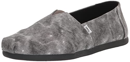 TOMS Herren Alpargata 3.0 Flacher Slipper, Distressed Black/Black, 40.5 EU von TOMS