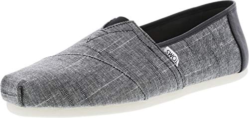 TOMS Herren Alpargata Classic Chambray Espadrille -Schwarz von TOMS