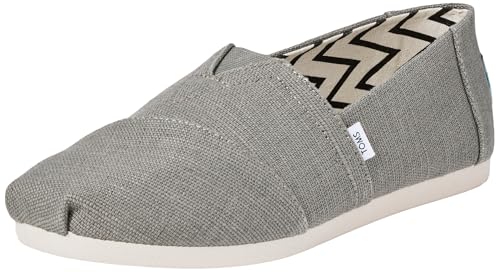 TOMS Herren Alpargata Classic Sneaker, Vetiver Grey Heritage Canvas, 40.5 EU von TOMS
