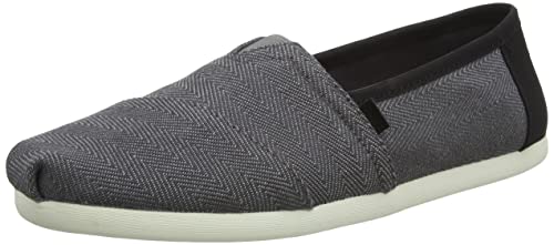 TOMS ALPARGATA Espadrille Canvas Herren, Dunkelgrau 42 EU von TOMS