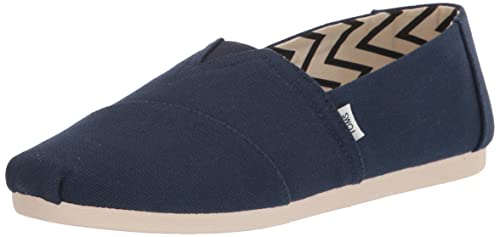 TOMS Herren Alpargata aus recycelter Baumwolle Flache Slipper, Marineblau, 39 EU TOMS Herren Alpargata aus recycelter Baumwolle Flache Slipper, Marineblau, 39 EU von TOMS