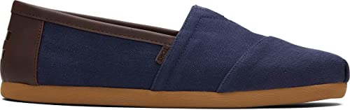 TOMS ALPARGATA Espadrille Canvas Herren, Denim Braun 46 EU von TOMS