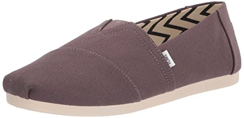 TOMS Herren Alpargata aus recycelter Baumwolle Flache Slipper, GRAU, 39 EU von TOMS