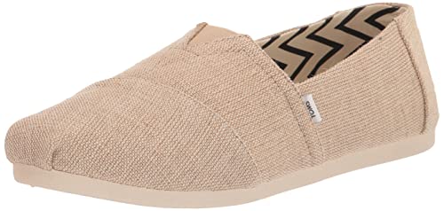 TOMS Herren Alpargata Heritage Canvas Flacher Slipper, Natürlich, ungefärbt, 45 EU von TOMS