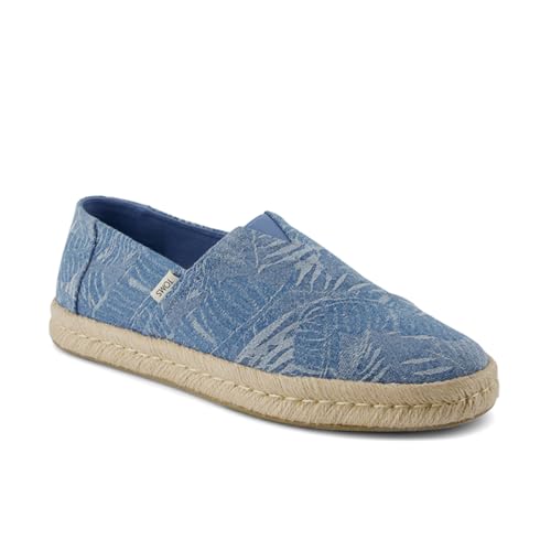 TOMS Herren Alpargata Rope 2.0 Fahrer-Slipper, Blau, 46 EU von TOMS