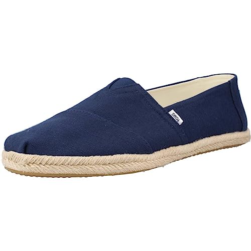 TOMS Herren Alpargata Rope Classic Flacher Slipper, Medium Grey, 39 EU von TOMS