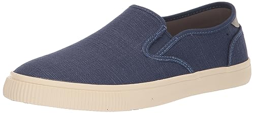 TOMS Herren Baja Sneaker, Moonlight Blue Heritage Leinwand, 39 EU von TOMS