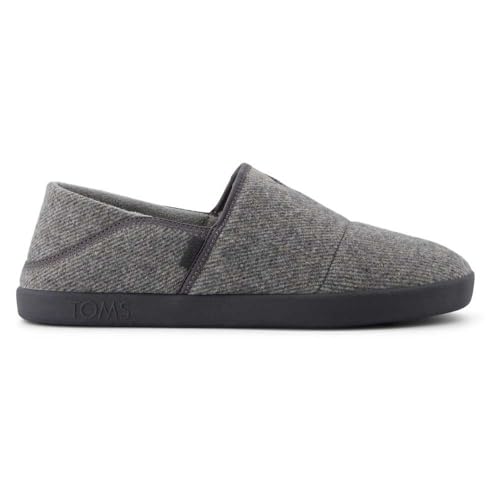 TOMS Herren Camden Hausschuh, Ultimate Grey Cozy Twill, 43 EU von TOMS