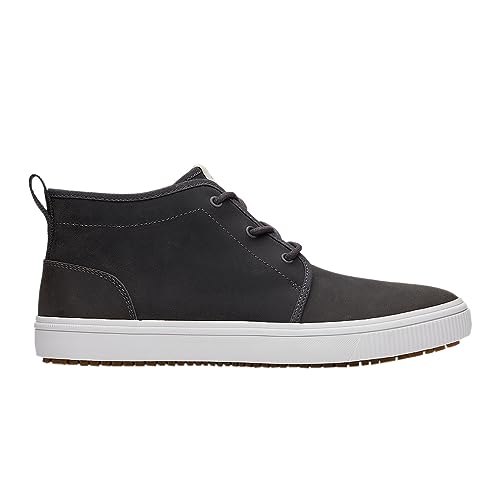 TOMS Herren Carlo Mid Terrain Sneaker, Forged Iron Leather, 43 EU von TOMS