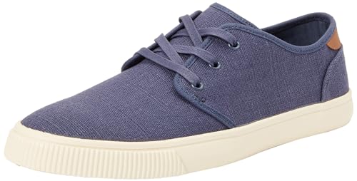 TOMS Herren Carlo Sneaker, Cadet Blue Heritage Canvas, 39 EU von TOMS