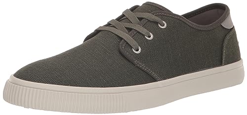 TOMS Herren Carlo Sneaker, Forest Green Heritage Leinwand, 39 EU von TOMS