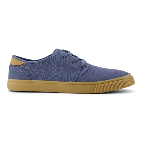 TOMS Herren Carlo Sneaker, Slate Blue Heritage Canvas, 43.5 EU TOMS Herren Carlo Sneaker, Slate Blue Heritage Canvas, 43.5 EU von TOMS