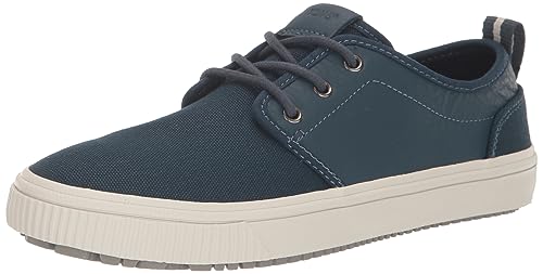 TOMS Herren Carlo Terrain Sneaker, Dunkles Indigo Canvas und Leder, 39 EU von TOMS