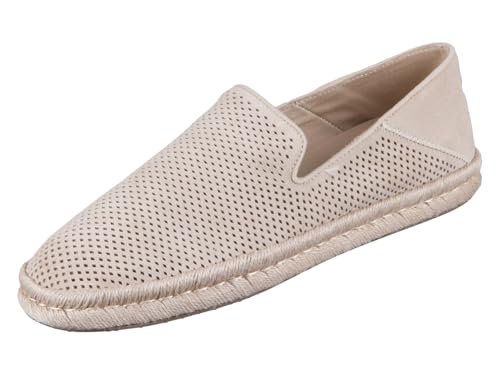 TOMS Herren Espadrilles Santiago 10021896 - Almond dp Suede, Größe:46 EU von TOMS