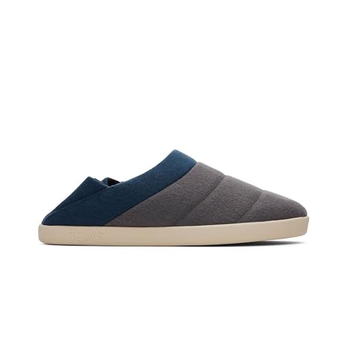 TOMS Herren Ezra Hausschuh, Geschmiedetes Eisen Multi Filz Fleece, 40 EU von TOMS