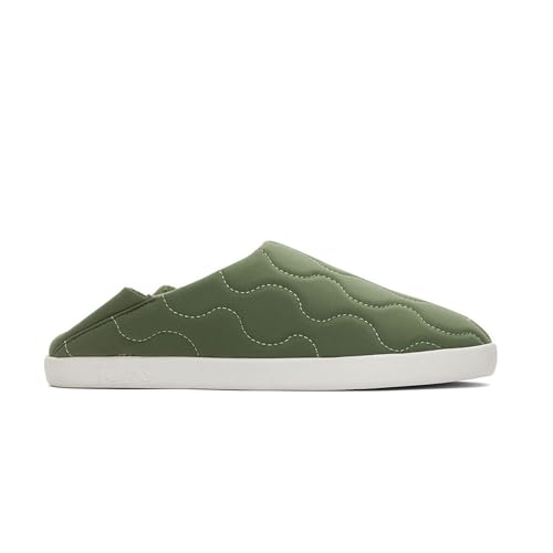 TOMS Herren Ezra Hausschuh, Bronze-Grün, Gesteppte Baumwolle, Ripstop, 40.5 EU TOMS Herren Ezra Hausschuh, Bronze-Grün, Gesteppte Baumwolle, Ripstop, 40.5 EU von TOMS