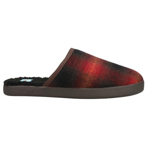 TOMS Herren Harbor Slipper, ROT, 42.5 EU von TOMS