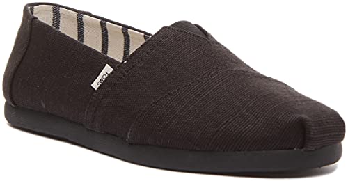 TOMS Herren Men Alpargata Espadrilles, Schwarz, 43 EU von TOMS