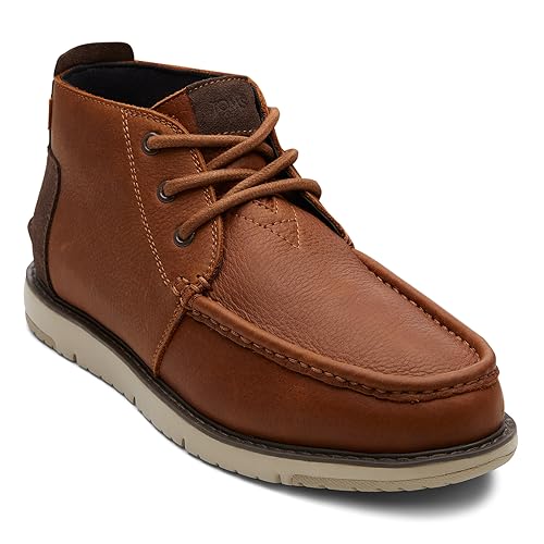 TOMS Herren NAVI MOC Chukka Stiefel, Dunkelbraun, 46 EU von TOMS