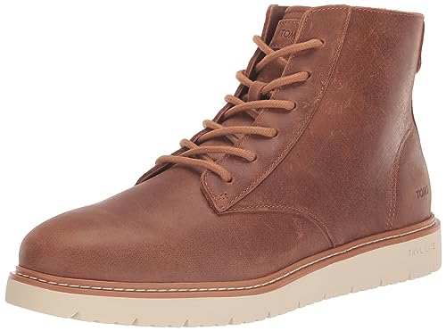 TOMS Herren Navi Trvl Lite Ranger Mode-Stiefel, Hellbraunes, wasserabweisendes Leder, 46 EU von TOMS