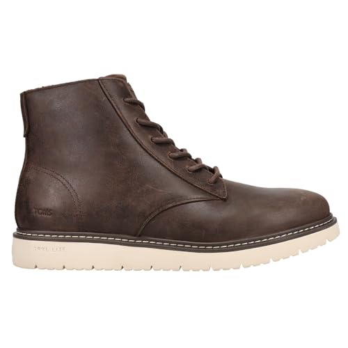TOMS Herren Navi TRVL LITE Ranger Mode-Stiefel, Dark Brown Water Resistant Leather, 41 EU TOMS Herren Navi TRVL LITE Ranger Mode-Stiefel, Dark Brown Water Resistant Leather, 41 EU von TOMS