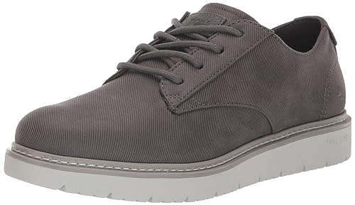 TOMS Herren Navi Trvl Lite Oxford, Forged Iron Waxed Canvas, 43 EU von TOMS