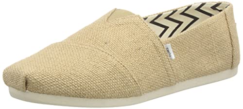 TOMS Herren Recycled Cotton Alpargata Slipper, Dunkel Natur, 39 EU von TOMS