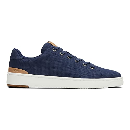 TOMS Herren TRVL LITE 2.0 Low Sneaker, Marineblau, 43 EU von TOMS