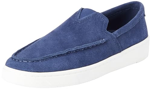 TOMS Herren TRVL LITE Loafer Flacher Slipper, Cadet Blue Suede, 41 EU von TOMS