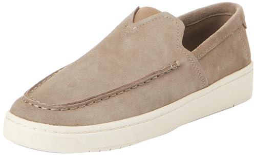 TOMS B0C65DRLD6 Herren TRVL LITE Loafer Flacher Slipper, Dune Suede, 43.5 EU von TOMS