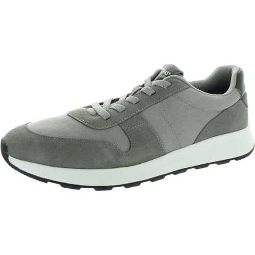 TOMS Herren Trvl Lite Retro Sneaker, Drizzle Grey Suede/Vintage Twill, 42 EU TOMS Herren Trvl Lite Retro Sneaker, Drizzle Grey Suede/Vintage Twill, 42 EU von TOMS