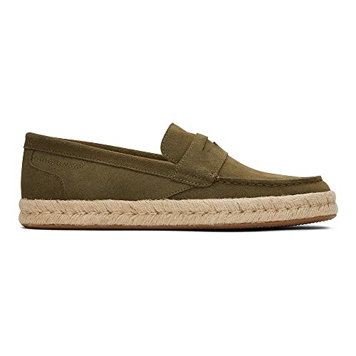TOMS Herrenschuhe Stanford Rope 2.0 10019911 Dark Olive, Größe:43.5 EU von TOMS