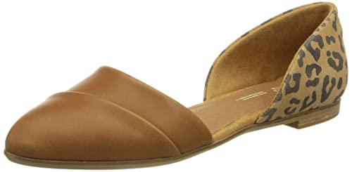 TOMS JUTTI DORSAY Flach Leder Damen von TOMS